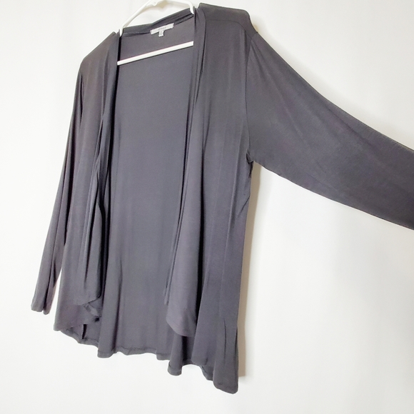 Gray Acemi Open Front Cardigan - M (NWOT) - Picture 2 of 10